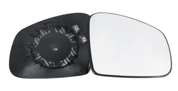 VERRE DE RÉTROVISEUR SMART FORTWO EQ 2020-2024 AVEC SUPPORT / CHAUFFANT / CONVEXE / DROIT