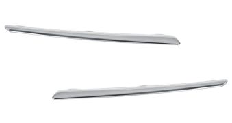 MOULURES GRILLE RENAULT TWINGO 2014-2019 FACE AVANT / CHROMÉE / GAUCHE+DROITE