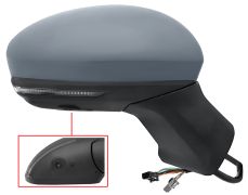 RÉTROVISEUR MITSUBISHI ASX 2023-> ÉLÉCTRIQUE / CHAUFFANT / FEU CLIGNOTANT / RABATTABLE ÉLÉCTRIQUEMENT / SIDE ASSIST / AVEC CAMÉRA / AVEC APPRET / DROIT