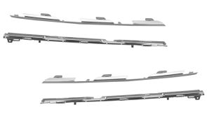 MOULURE GRILLE RENAULT CAPTUR 2019-> FACE AVANT / 4 PIÈCES / CHROMÉE