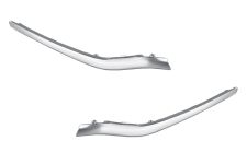 MOULURES GRILLE RENAULT CAPTUR 2019-> FACE AVANT / INFÉRIEURE / CHROMÉE / GAUCHE+DROITE