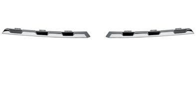 MOULURES GRILLE RENAULT KANGOO 2021-> FACE AVANT / SUPÉRIEURE / CHROMÉE / KIT / 2 PIÈCES