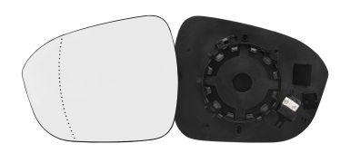 VERRE DE RÉTROVISEUR RENAULT AUSTRAL 2022-> AVEC SUPPORT / CHAUFFANT / ASPHÉRIQUE / GAUCHE