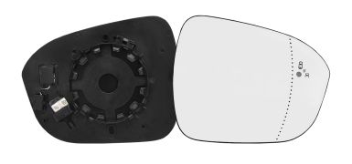 VERRE DE RÉTROVISEUR RENAULT AUSTRAL 2022-> AVEC SUPPORT / CHAUFFANT / SIDE ASSIST / ASPHÉRIQUE / DROIT