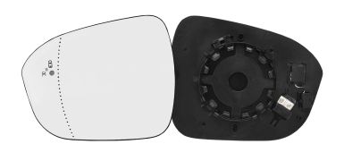 VERRE DE RÉTROVISEUR RENAULT AUSTRAL 2022-> AVEC SUPPORT / CHAUFFANT / SIDE ASSIST / ASPHÉRIQUE / GAUCHE