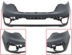 PARE-CHOCS RENAULT TRAFIC 2021-> AVANT / AVEC APPRET PARTIEL