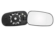 VERRE DE RÉTROVISEUR SAAB 93 2002-2007 AVEC SUPPORT / CHAUFFANT / ASPHÉRIQUE / DROIT