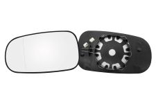VERRE DE RÉTROVISEUR SAAB 93 2002-2007 AVEC SUPPORT / CHAUFFANT / ASPHÉRIQUE / GAUCHE