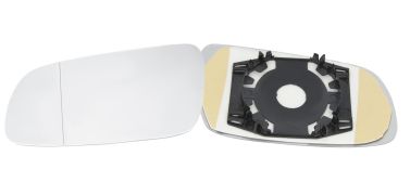 VERRE DE RÉTROVISEUR VOLKSWAGEN SHARAN 1998-2000 AVEC SUPPORT / ASPHÉRIQUE / GAUCHE