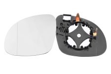 VERRE DE RÉTROVISEUR SKODA YETI 2009-2013 AVEC SUPPORT / ASPHÉRIQUE / GAUCHE