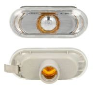 FEU D´AILE SEAT ALTEA 2004-2009 TRANSPARENT / ORANGE / REVERSIBLE