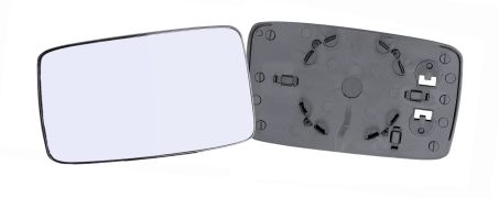 VERRE DE RÉTROVISEUR SEAT IBIZA 1993-1997 AVEC SUPPORT / PLAT / GAUCHE