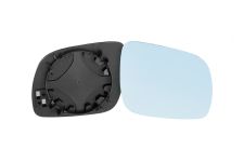VERRE DE RÉTROVISEUR AUDI A3 1996-2000 AVEC SUPPORT / MODÈLE PETIT / CONVEXE / BLEU / DROIT