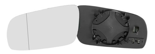 VERRE DE RÉTROVISEUR SKODA SUPERB 2001-2006 AVEC SUPPORT / CHAUFFANT / ASPHÉRIQUE / GRAND / GAUCHE