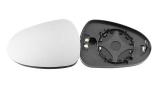 VERRE DE RÉTROVISEUR SEAT IBIZA 2008-2012 AVEC SUPPORT / CHAUFFANT / CONVEXE / GAUCHE