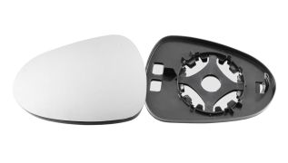 VERRE DE RÉTROVISEUR SEAT IBIZA 2008-2012 AVEC SUPPORT / CONVEXE / GAUCHE