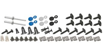 JEUX FIXATIONS PARE-CHOC SEAT IBIZA 2006-2008 AVANT / COMPLET