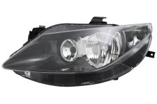 PHARE AVANT SEAT IBIZA 2008-2012 OPTIQUE DOUBLE / BASE NOIRE / GAUCHE