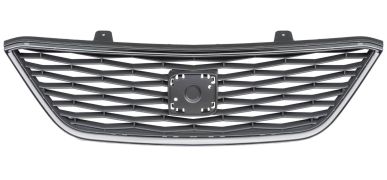 GRILLE SEAT IBIZA 2012-2015 FACE AVANT / AVEC CONTOUR CHROMÉ