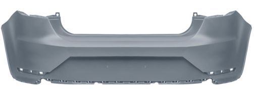 PARE-CHOCS SEAT IBIZA 2012-2017 ARRIÈRE / 3 PORTES / AVEC APPRET