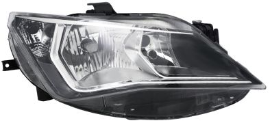 PHARE AVANT SEAT IBIZA 2012-2017 OPTIQUE DOUBLE / BASE CHROMÉE / DROIT