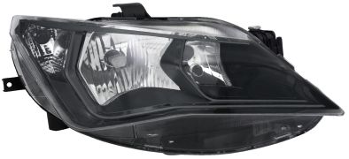 PHARE SEAT IBIZA 2012-2017 OPTIQUE DOUBLE / BASE NOIRE / DROIT