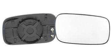 VERRE DE RÉTROVISEUR VOLKSWAGEN CADDY 1996-2004 AVEC SUPPORT / CHAUFFANT / CONVEXE / DROIT