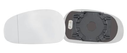 VERRE DE RÉTROVISEUR SEAT LEON 2005-2009 AVEC SUPPORT / CHAUFFANT / ASPHÉRIQUE / GAUCHE