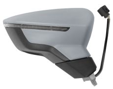 RÉTROVISEUR SEAT LEON 2012-2017 ÉLÉCTRIQUE / FEU CLIGNOTANT / AVEC APPRET / DROIT