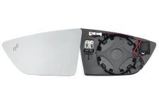 VERRE DE RÉTROVISEUR SEAT ARONA 2017-2021 AVEC SUPPORT / CHAUFFANT / SIDE ASSIST / CONVEXE / GAUCHE