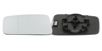 VERRE DE RÉTROVISEUR SEAT TOLEDO 1991-1999 AVEC SUPPORT / ASPHÉRIQUE / GAUCHE