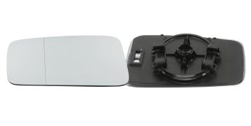 VERRE DE RÉTROVISEUR SEAT TOLEDO 1991-1999 AVEC SUPPORT / CHAUFFANT / ASPHÉRIQUE / GAUCHE