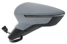 RÉTROVISEUR SEAT ARONA 2017-2021 ÉLÉCTRIQUE / CHAUFFANT / FEU CLIGNOTANT / AVEC APPRET / GAUCHE