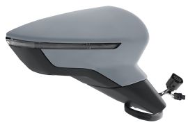 RÉTROVISEUR SEAT ARONA 2017-2021 ÉLÉCTRIQUE / CHAUFFANT / FEU CLIGNOTANT / RABATTABLE ÉLÉCTRIQUEMENT / SIDE ASSIST / AVEC APPRET / DROIT