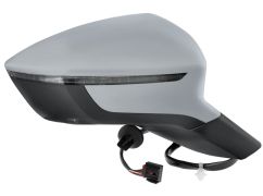 RÉTROVISEUR SEAT ATECA 2016-2020 ÉLÉCTRIQUE / CHAUFFANT / FEU CLIGNOTANT / FEU DE SOL / RABATTABLE ÉLÉCTRIQUEMENT / AVEC APPRET / DROIT