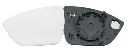 VERRE DE RÉTROVISEUR SEAT ATECA 2016-2020 AVEC SUPPORT / CHAUFFANT / CONVEXE / GAUCHE