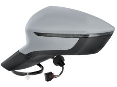 RÉTROVISEUR SEAT ATECA 2016-2020 ÉLÉCTRIQUE / CHAUFFANT / FEU CLIGNOTANT / AVEC APPRET / GAUCHE