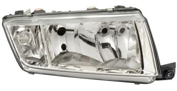 PHARE AVANT SKODA FABIA 1999-2004 BASE CHROMÉE / DROIT