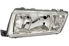 PHARE AVANT SKODA FABIA 2004-2007 BASE CHROMÉE / GAUCHE