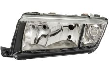 PHARE AVANT SKODA FABIA 2004-2007 BASE NOIRE / MODÈLE JUNIOR / GAUCHE