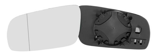 VERRE DE RÉTROVISEUR SKODA FABIA 1999-2004 AVEC SUPPORT / ASPHÉRIQUE / GAUCHE