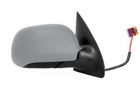 RÉTROVISEUR SKODA FABIA 2006-2007 ÉLÉCTRIQUE / CONNECTEUR CARRE / CHAUFFANT / AVEC APPRET / DROIT