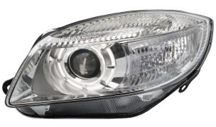 PHARE SKODA ROOMSTER 2006-2010 AVEC LOUPE / GAUCHE