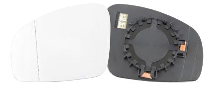 VERRE DE RÉTROVISEUR SKODA ROOMSTER 2006-2010 AVEC SUPPORT / CHAUFFANT / ASPHÉRIQUE / GAUCHE