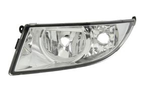 PHARE ANTIBROUILLARD SKODA FABIA 2010-2014 LAMPE H8+P21W / BASE CHROMÉE / GAUCHE
