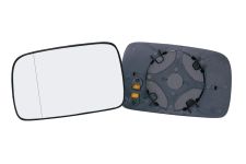 VERRE DE RÉTROVISEUR SKODA FELICIA 1998-2001 AVEC SUPPORT / ASPHÉRIQUE / GAUCHE