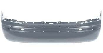 PARE-CHOCS SKODA OCTAVIA 2000-2004 ARRIÈRE / SEDAN / AVEC APPRET