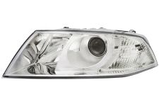 PHARE AVANT SKODA OCTAVIA 2004-2009 XENON / BASE CHROMÉE / GAUCHE