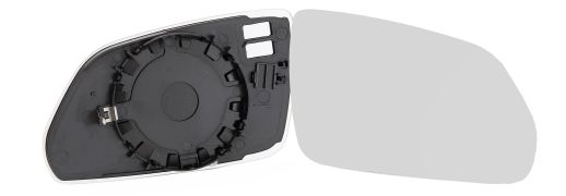 VERRE DE RÉTROVISEUR SKODA OCTAVIA 2004-2009 AVEC SUPPORT / CONVEXE / DROIT