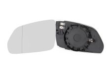 VERRE DE RÉTROVISEUR SKODA OCTAVIA 2004-2009 AVEC SUPPORT / CHAUFFANT / ASPHÉRIQUE / GAUCHE